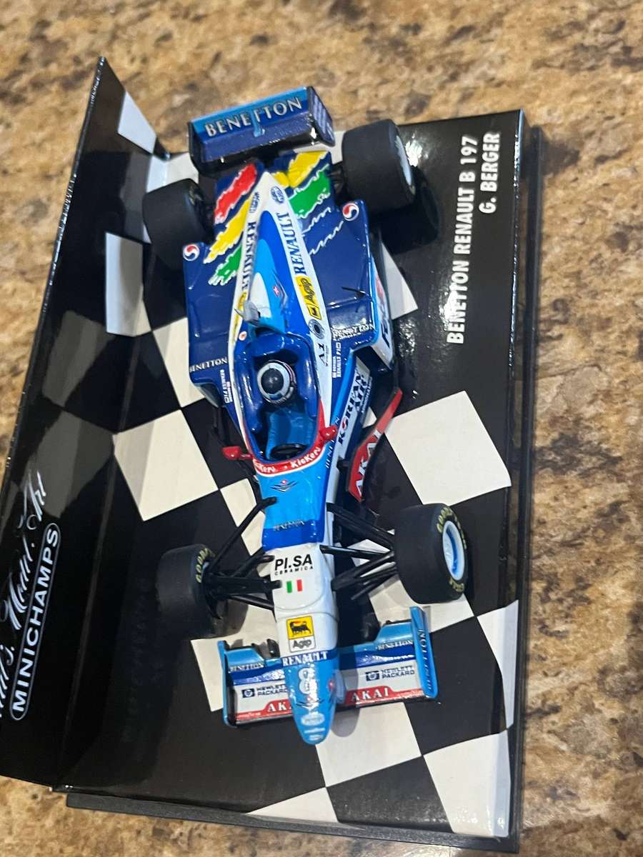 Minichamps Benetton Berger 1997.  1/43