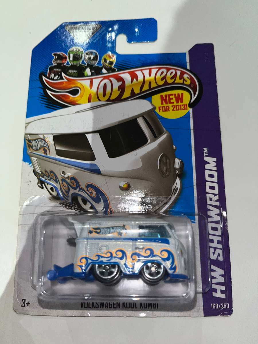 Hot wheels Volkswagen Kool kombi long card white