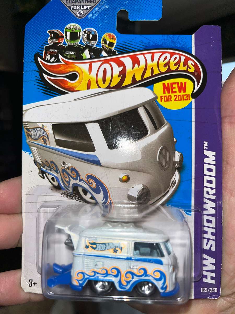 Hot wheels Volkswagen Kool kombi long card white