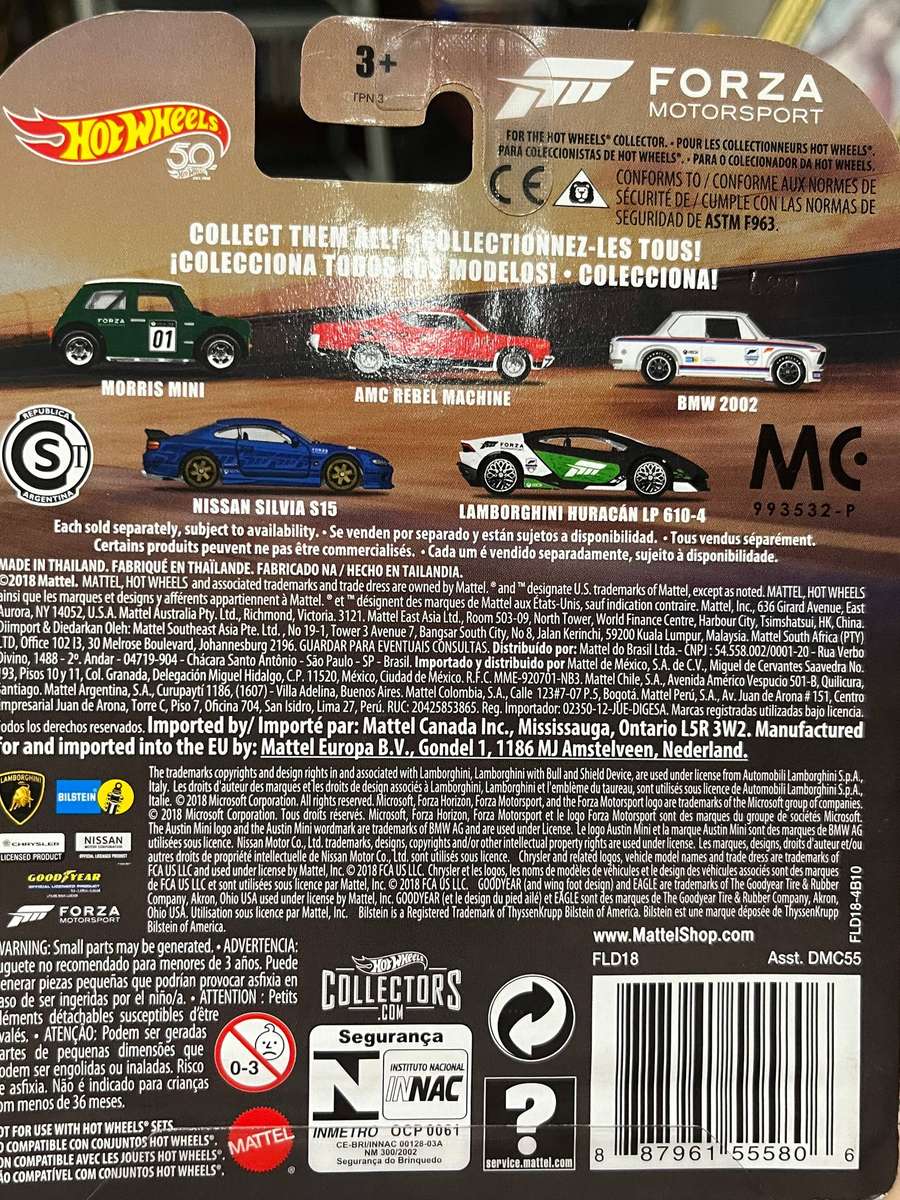 Hot wheels Forza series Mini Cooper import
