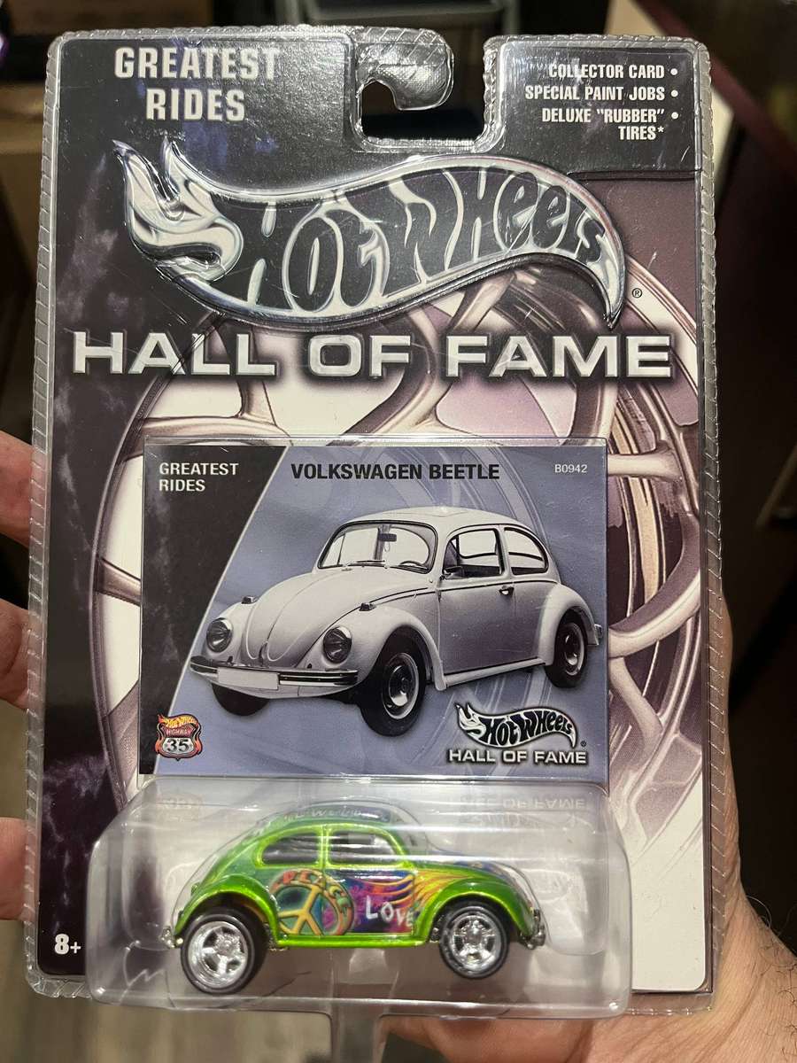 Hot wheels Volkswagen Beetle.  Hall of fame import.