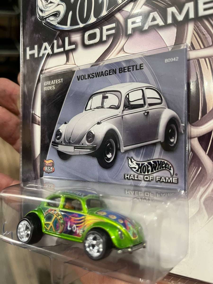 Hot wheels Volkswagen Beetle.  Hall of fame import.
