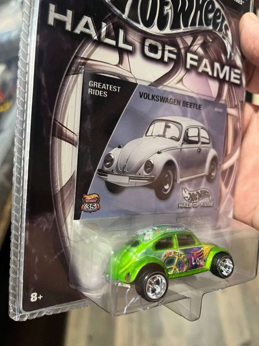 Hot wheels Volkswagen Beetle.  Hall of fame import.