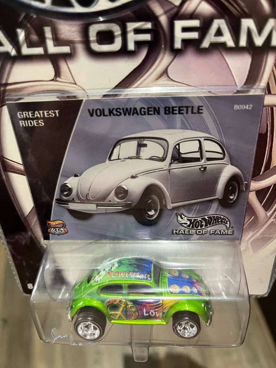 Hot wheels Volkswagen Beetle.  Hall of fame import.