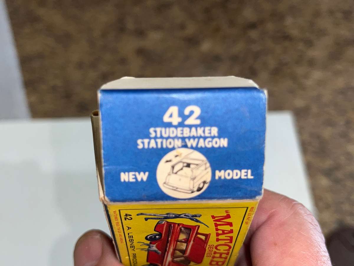 Matchbox 42 studebaker station wagon regular wheel