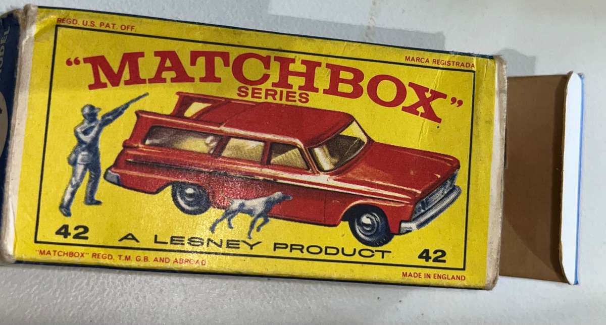Matchbox 42 studebaker station wagon regular wheel