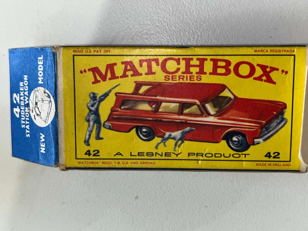 Matchbox 42 studebaker station wagon regular wheel