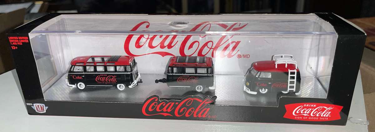 M2 Volkswagen Coca Cola 3 set import.