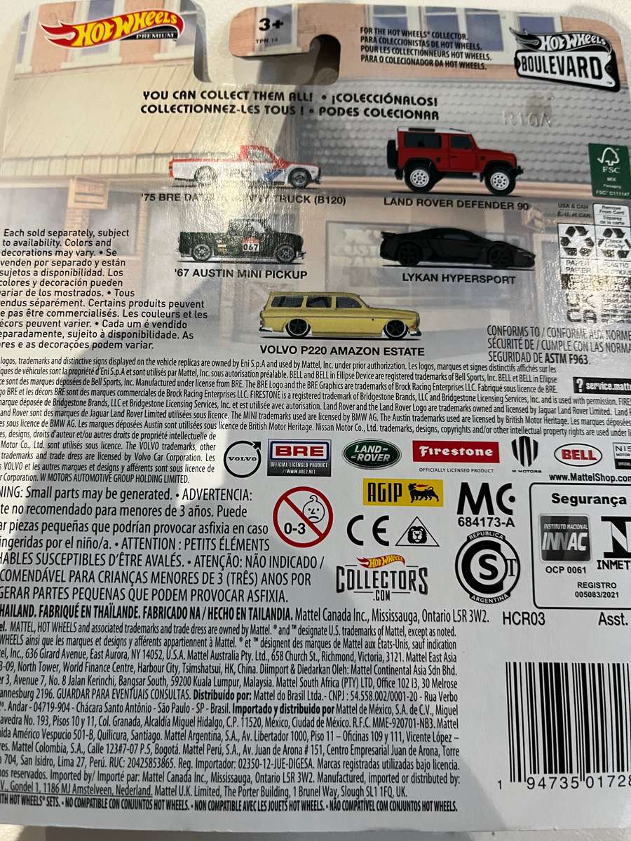 Hot wheels Mini Boulevard series