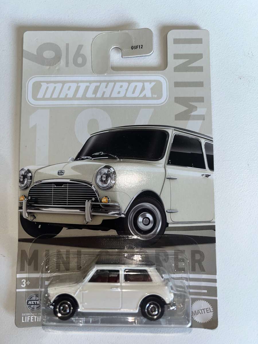 Matchbox Mini Cooper white