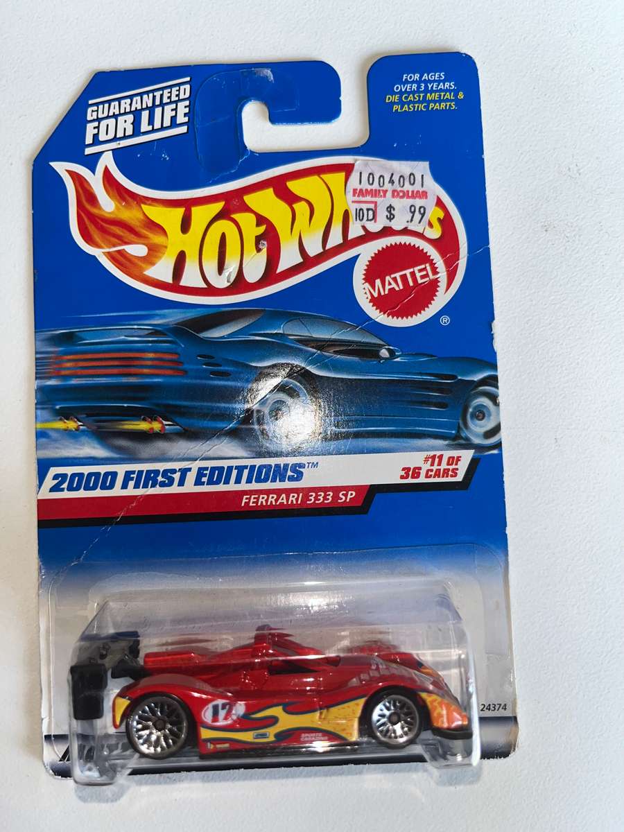 Hot wheels Ferrari long card ssp
