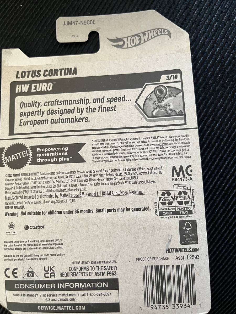 Hot wheels Ford cortina Kroger stores special edition. Limited !!