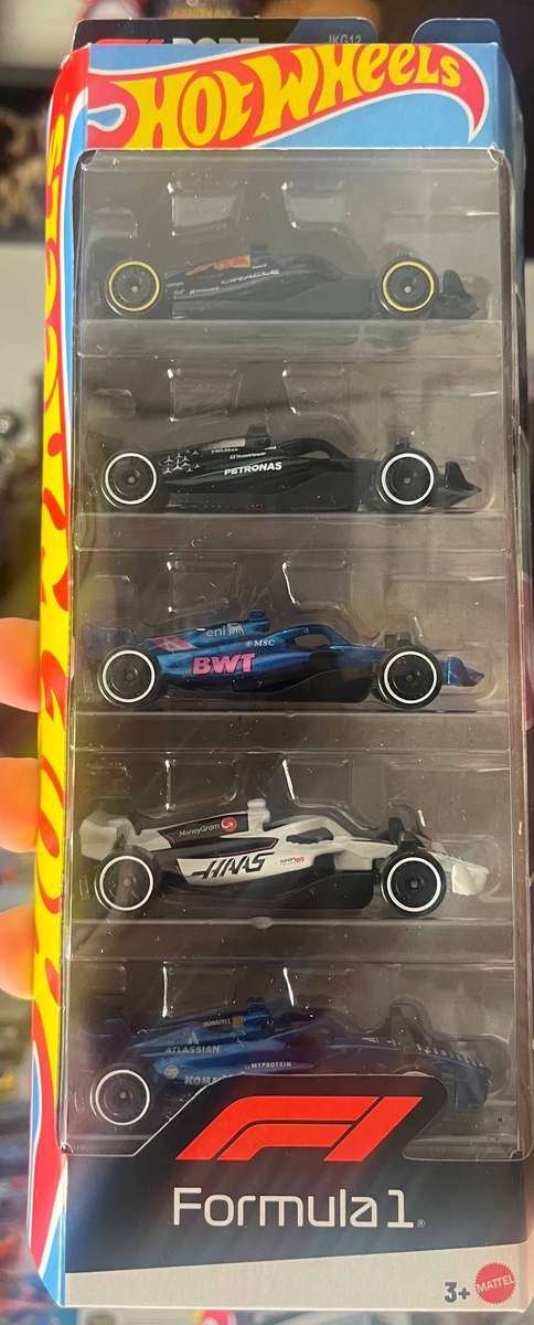 Hot wheels F1 set 5 pack 2025