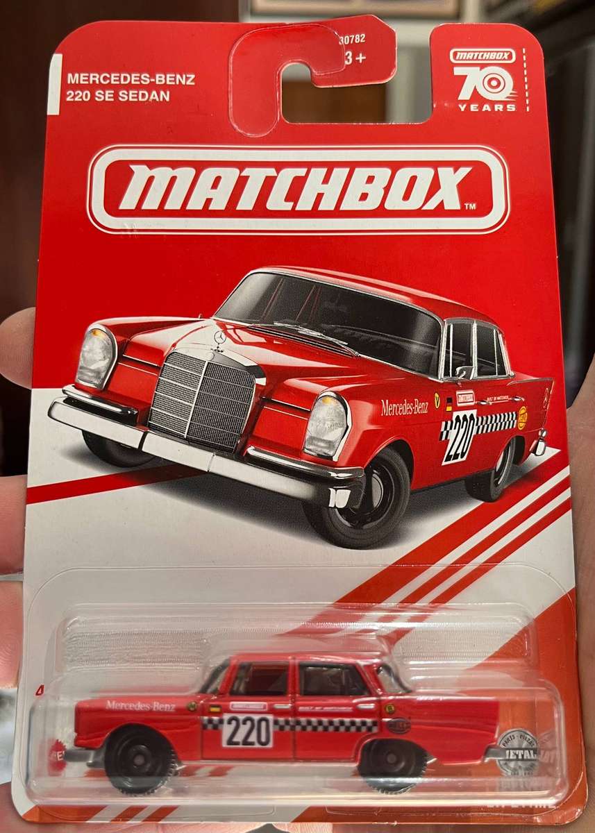 Matchbox Mercedes. Special target edition. 1/64 scale.