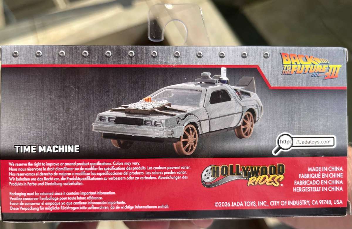 Jada Back to the Future 3   1/32 scale import