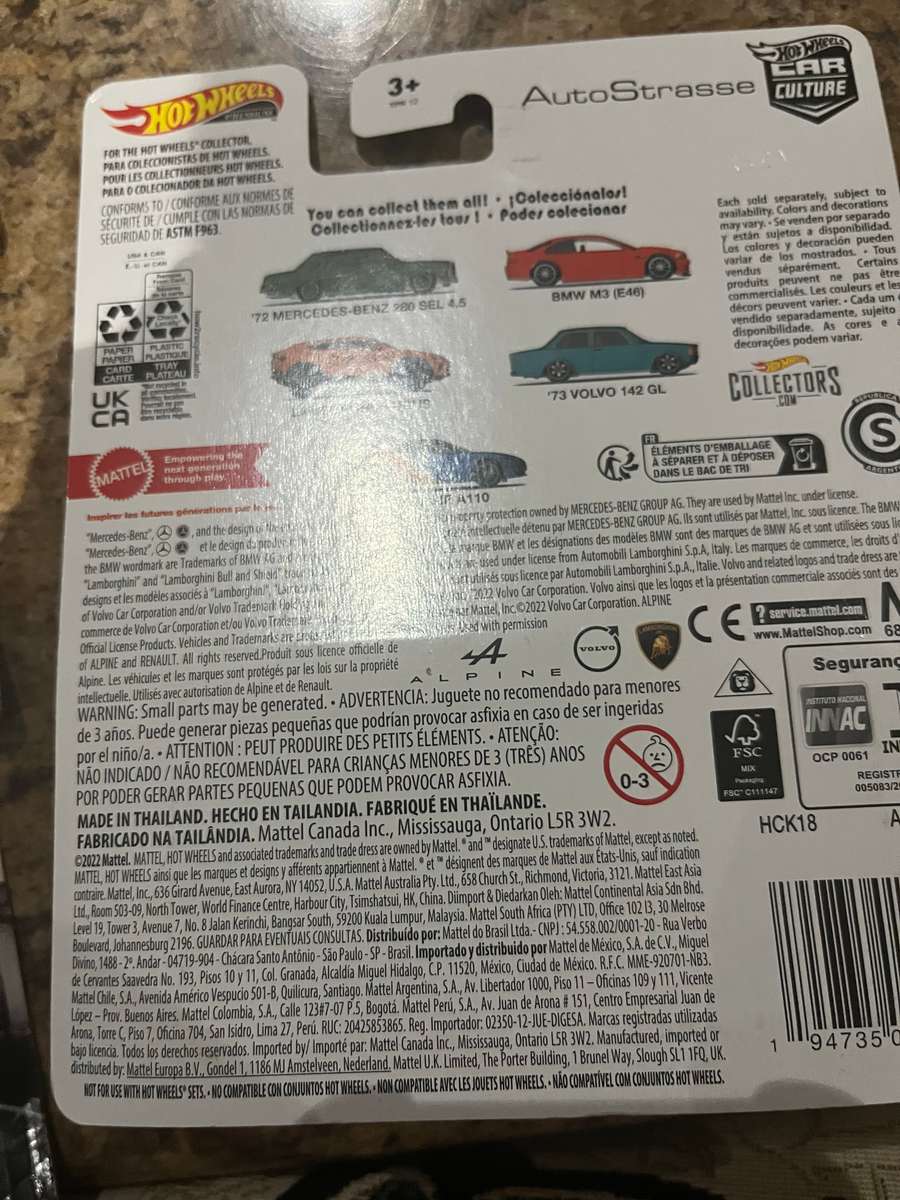 Hot wheels Mercedes 280SEL