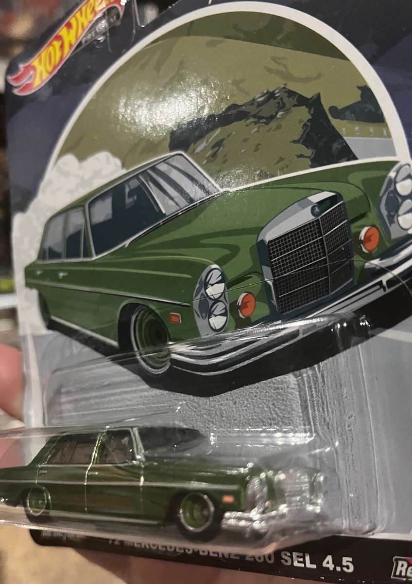 Hot wheels Mercedes 280SEL