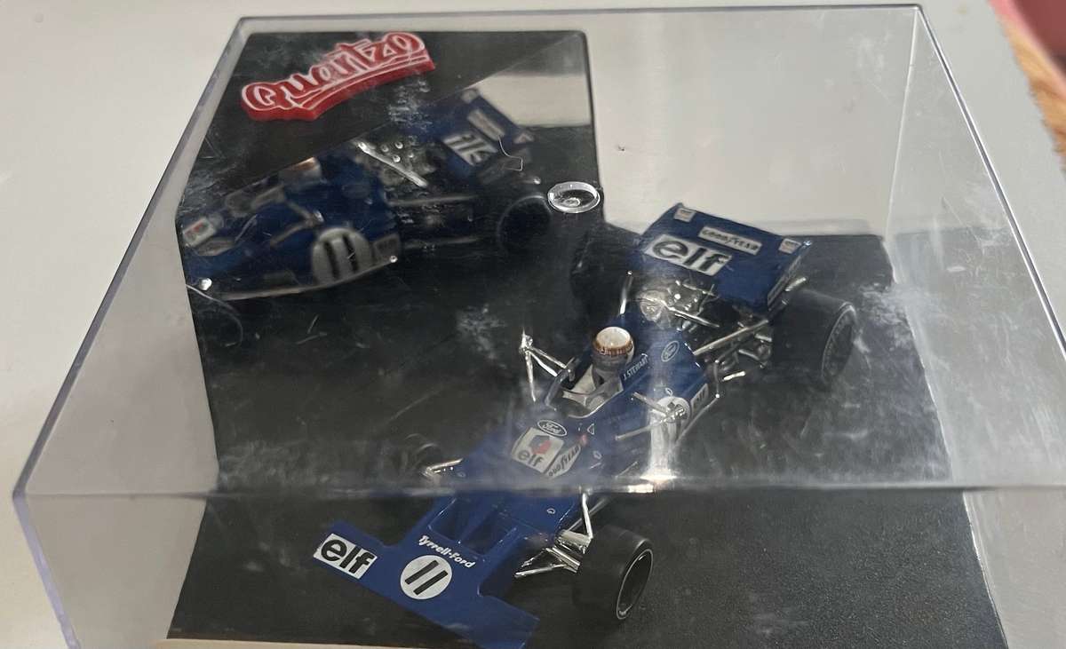 Ixo Quartzo Jackie Stewart Tyrrell 1971 Monaco Grand Prix 1/43 scale