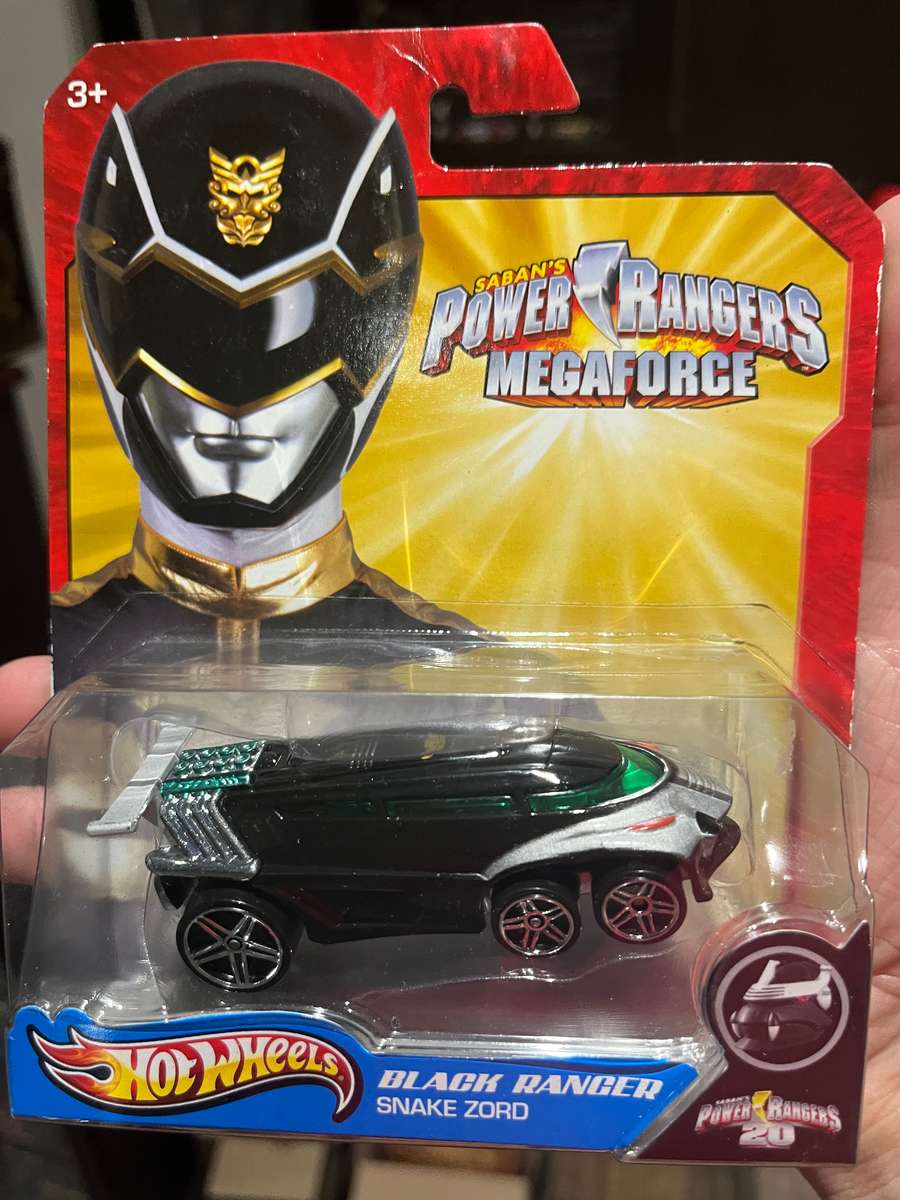Hot wheels Power rangers black