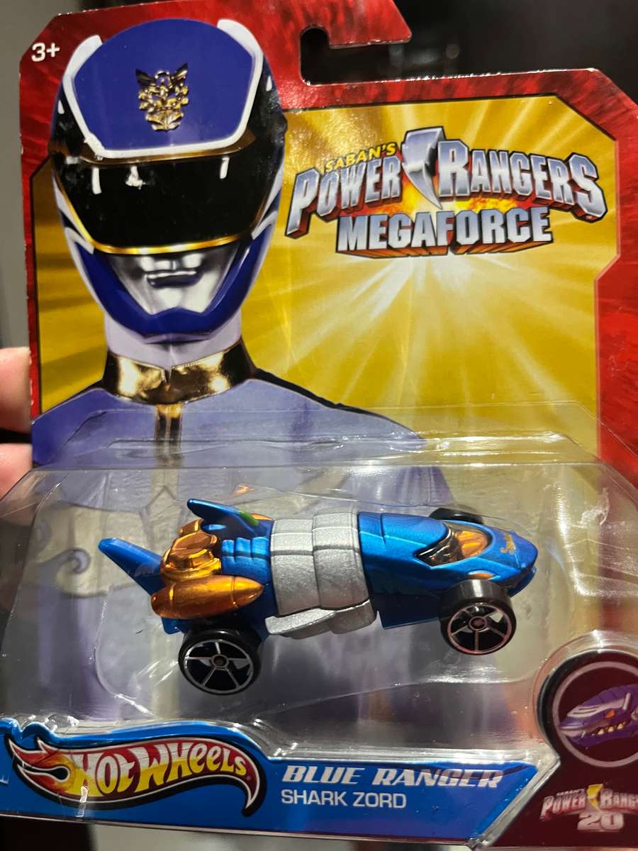 Hot wheels Power rangers blue