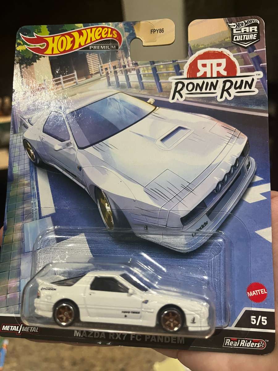 Hot wheels Car culture Ronin run Mazda RX7 import