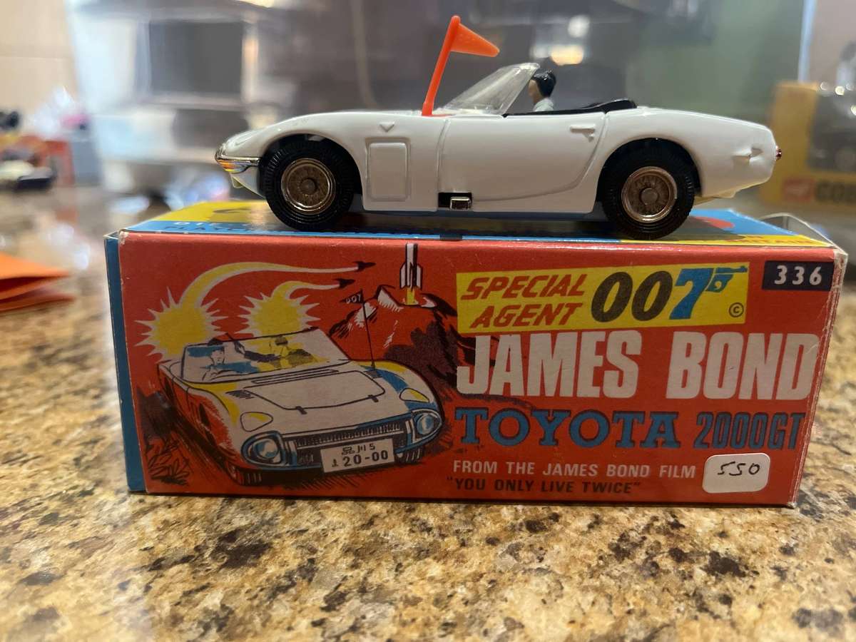 Corgi re release James Bond Toyota You only live twice