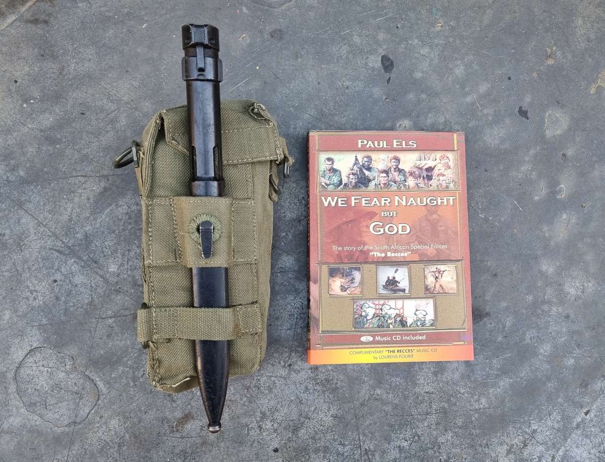 SADF ISSUED FN FAL TYPE C BAYONET