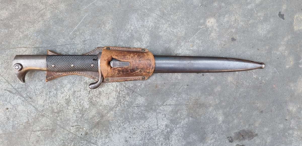 KS98 SAWBACK BAYONET USED BY SHUTZTRUPPE IN DSWA