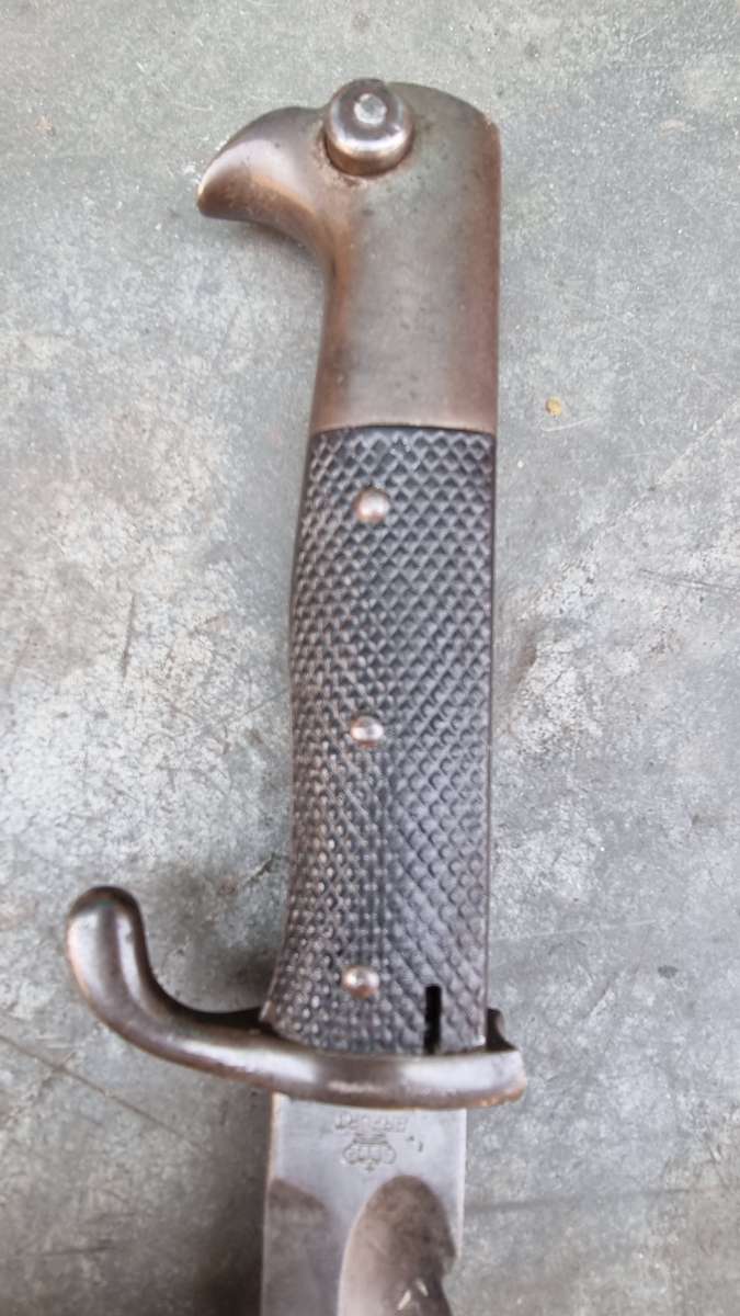 KS98 SAWBACK BAYONET USED BY SHUTZTRUPPE IN DSWA