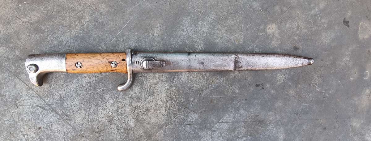 KS98 SAWBACK BAYONET DSWA , SCHUTZTRUPPE
