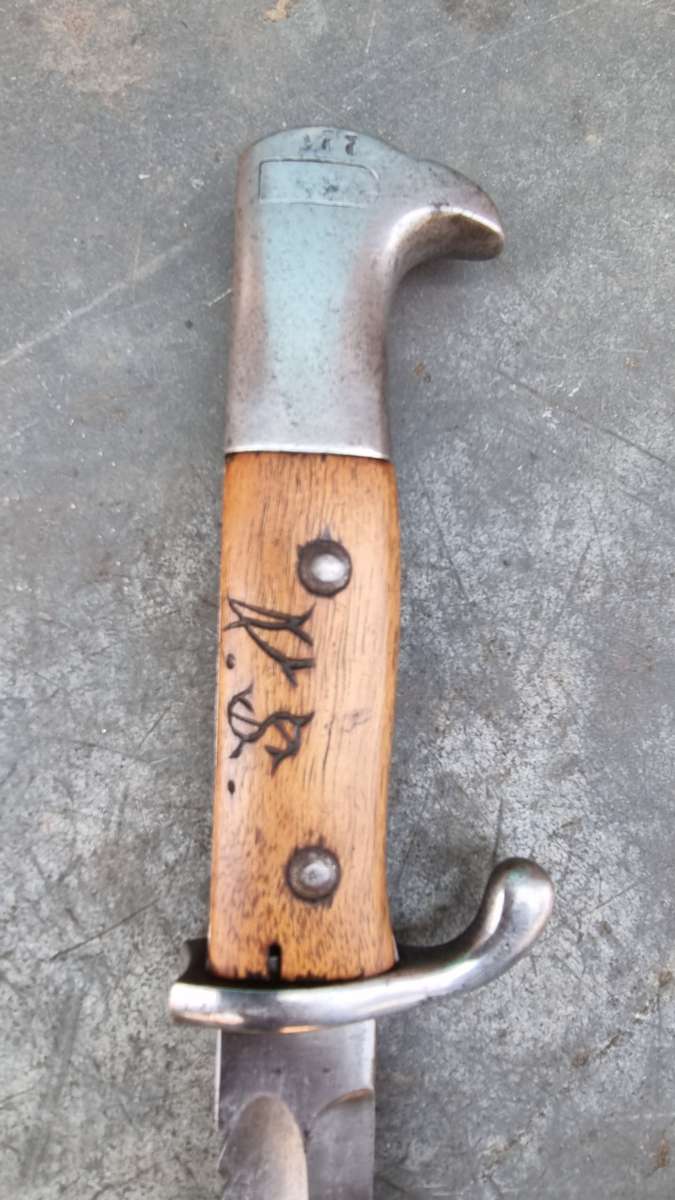KS98 SAWBACK BAYONET DSWA , SCHUTZTRUPPE