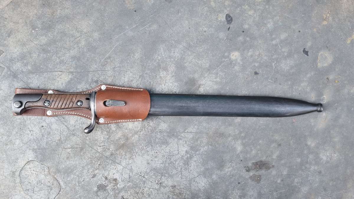 GERMAN S98/05 WW1 BUTCHER BAYONET