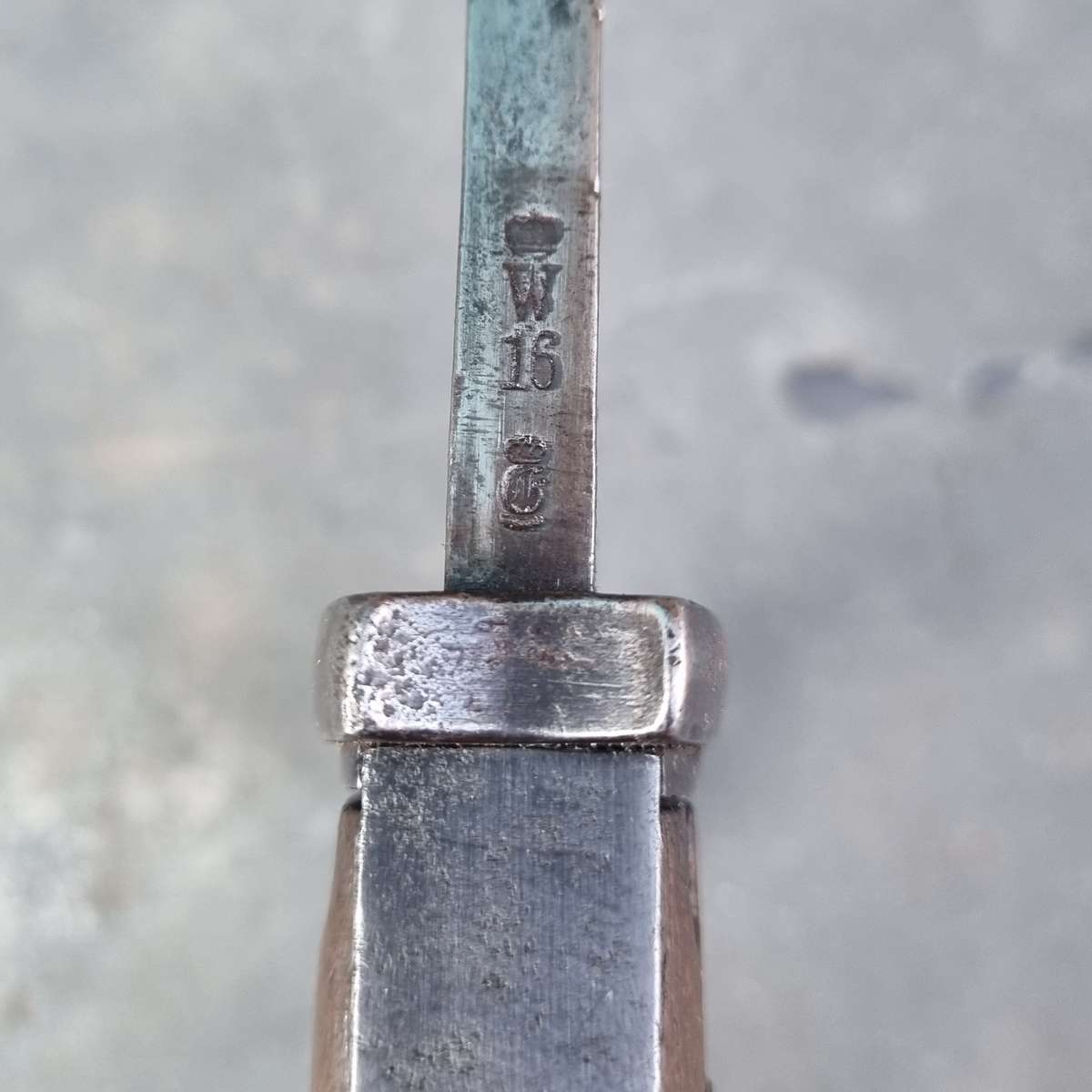 GERMAN S98/05 WW1 BUTCHER BAYONET