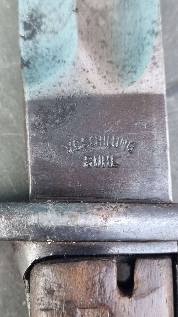 GERMAN S98/05 WW1 BUTCHER BAYONET