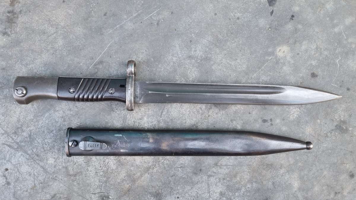 ISRAELI S84/93 BAYONET CONVERTED