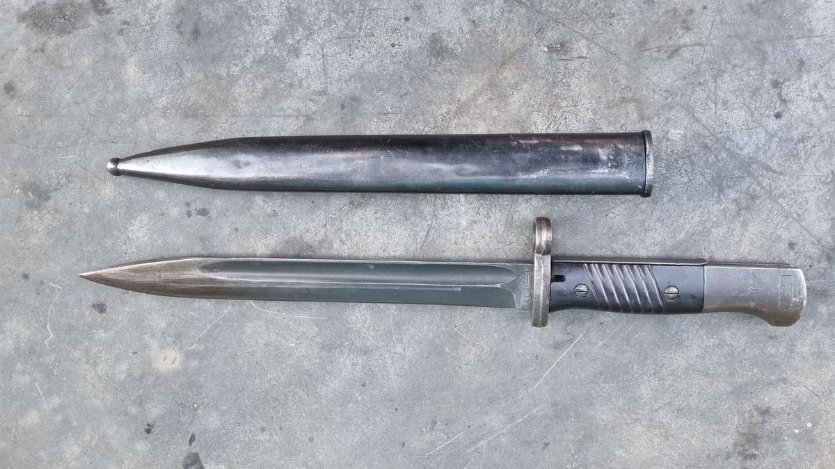 ISRAELI S84/93 BAYONET CONVERTED