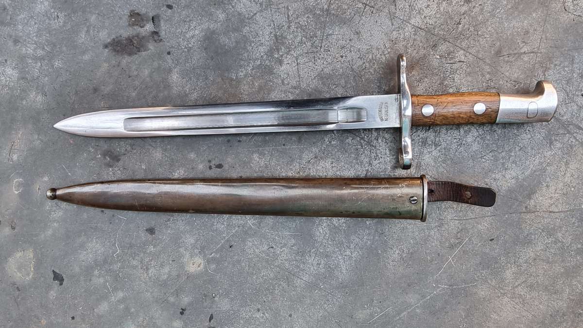 SWISS MODEL 1889 BAYONET