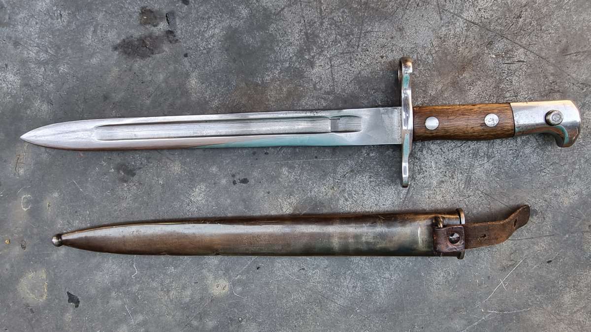 SWISS MODEL 1889 BAYONET
