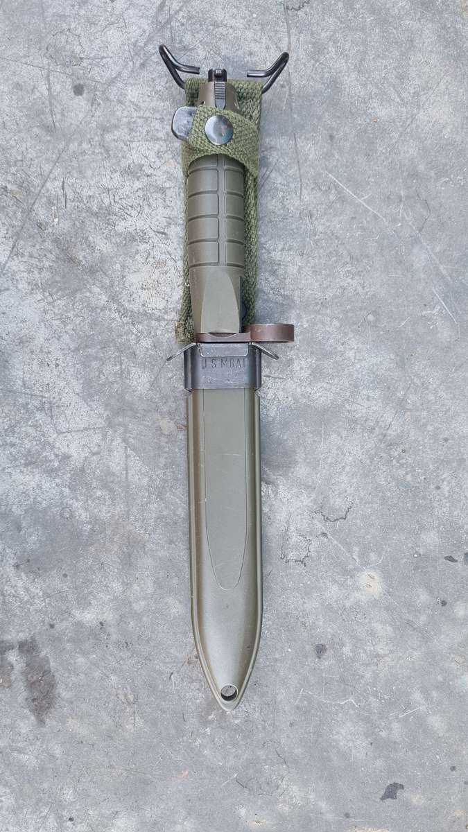 NORWEGIAN G3 BAYONET (us m8a1 scabbard conversion)
