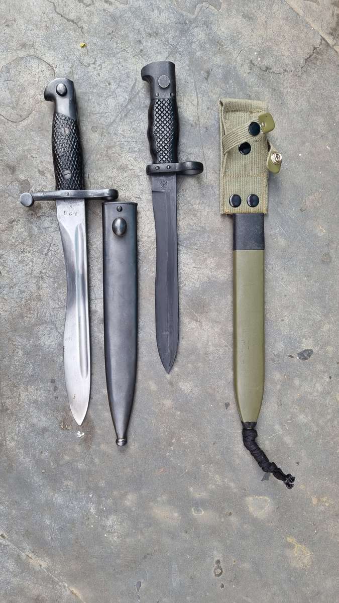 TWO SPANISH BAYONETS