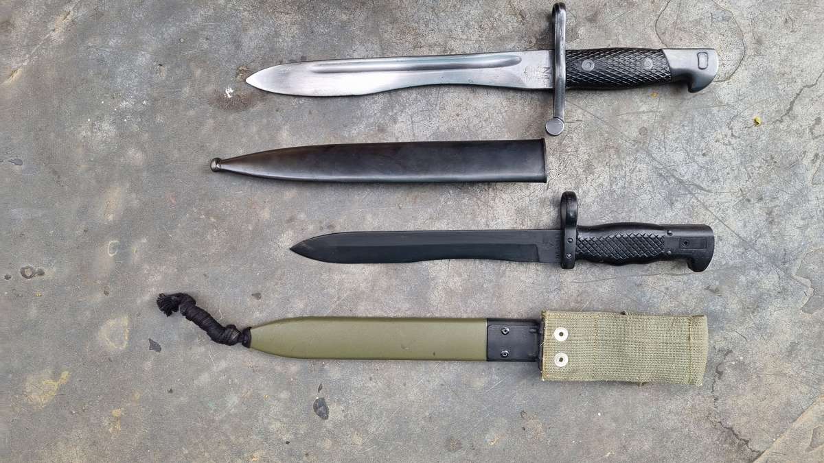 TWO SPANISH BAYONETS