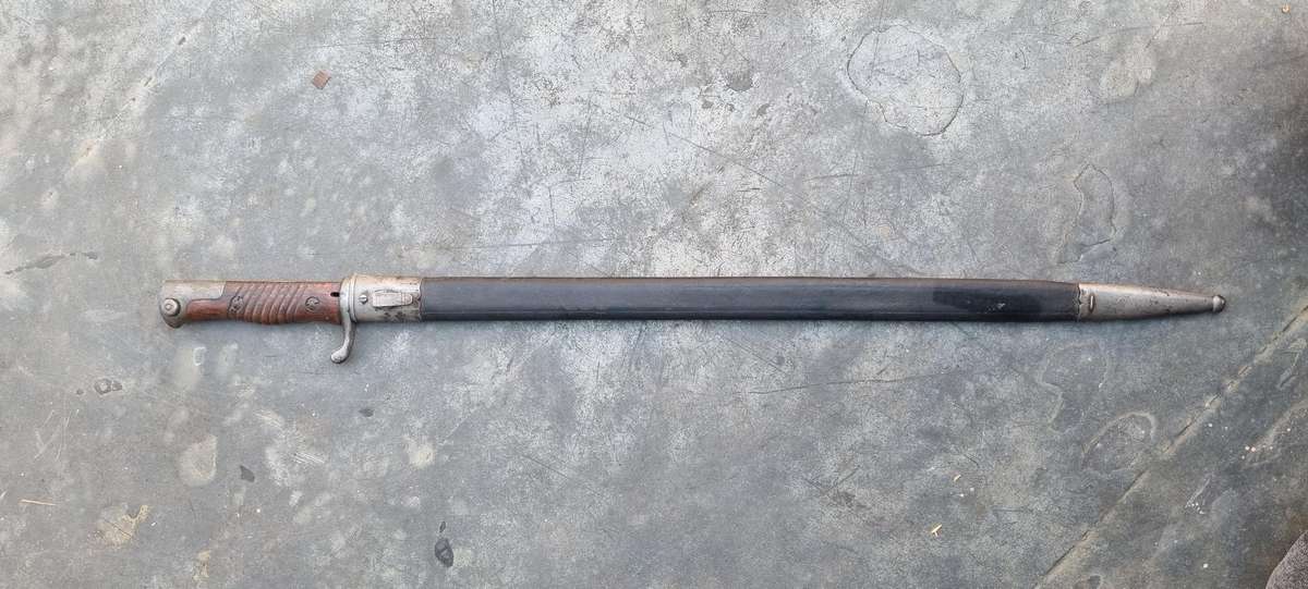 GERMAN 1898 QUILLBACK BAYONET , WW1