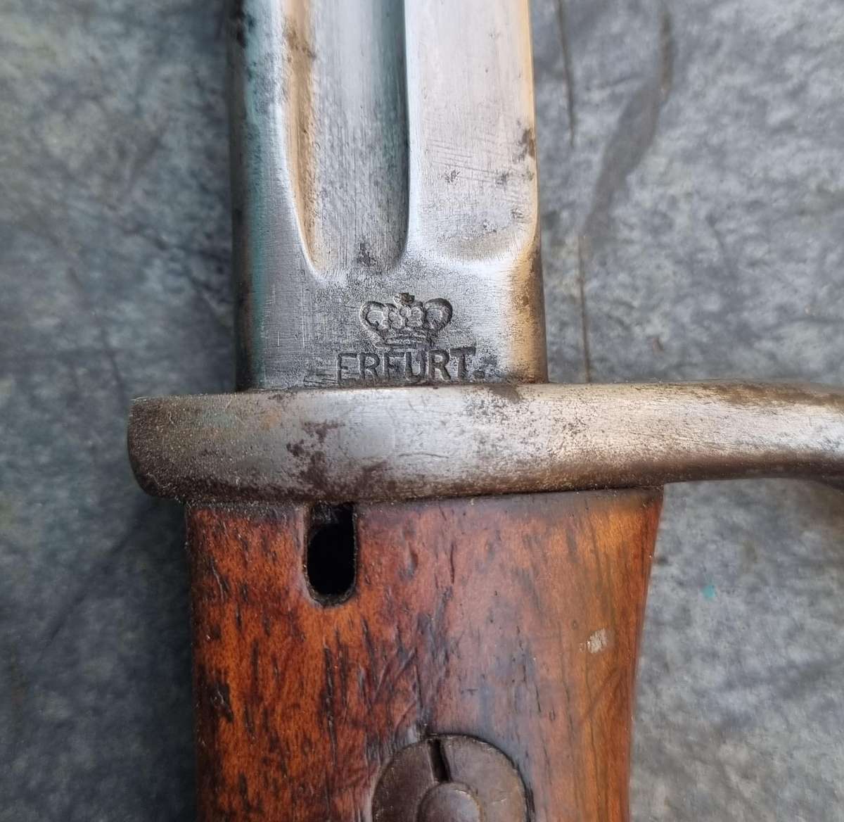 GERMAN 1898 QUILLBACK BAYONET , WW1