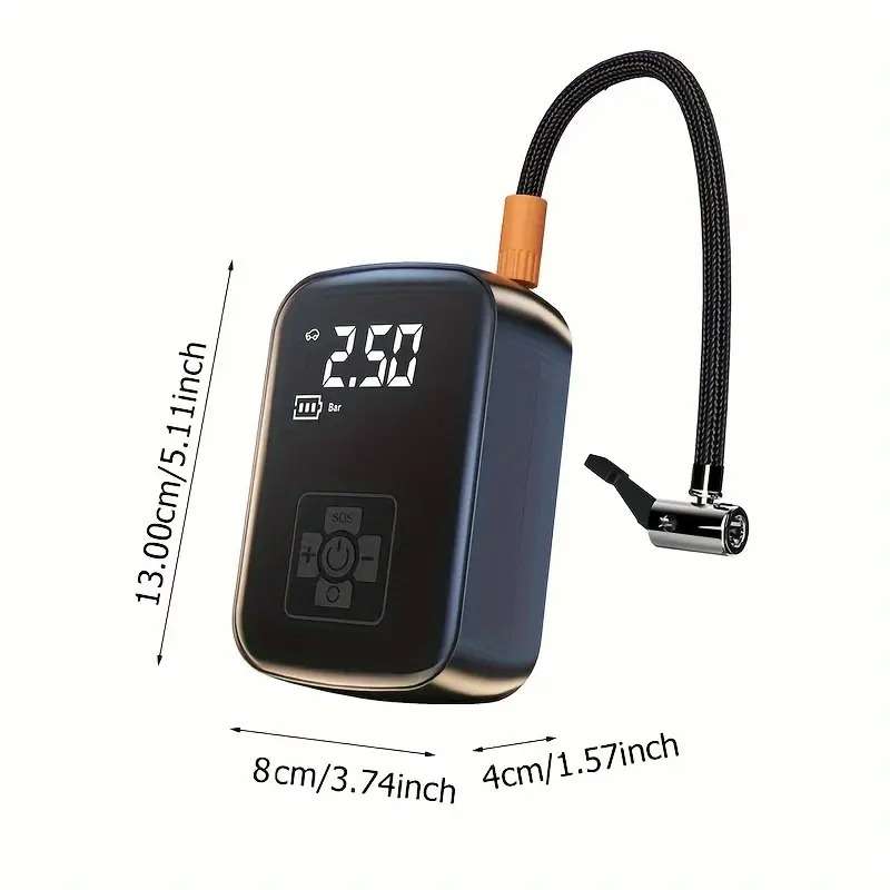 Portable Car Air Compressor Inflator Wireless