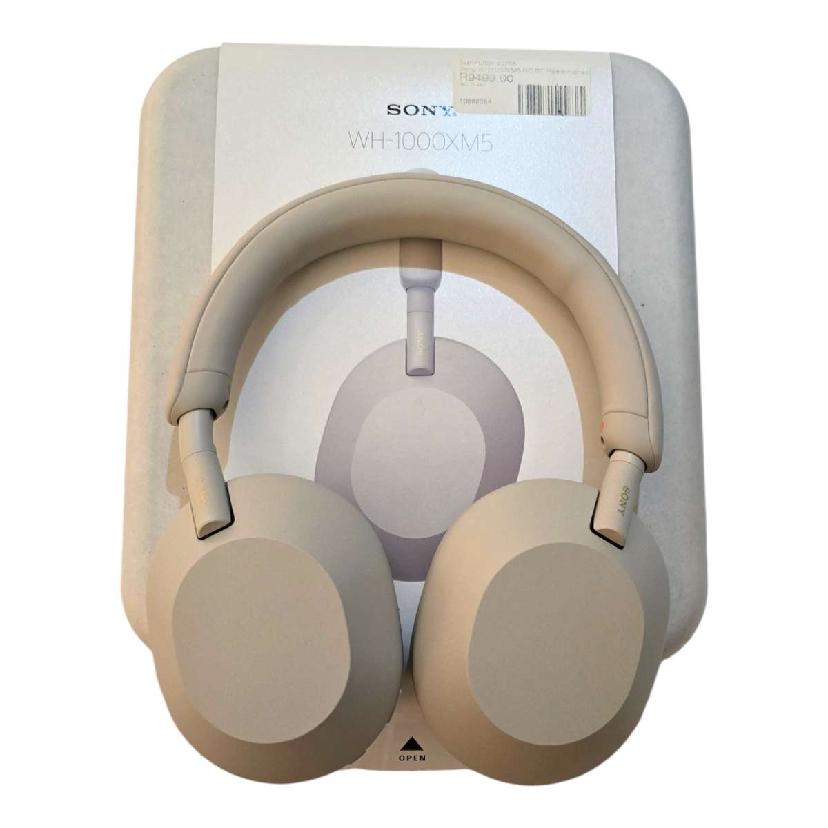 Sony Wireless Noise-Cancelling Headphones WH-1000XM5 - Silver