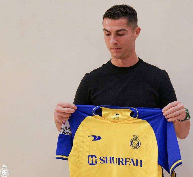 Al Nassr Cristiano ROnaldo First season  home jersey