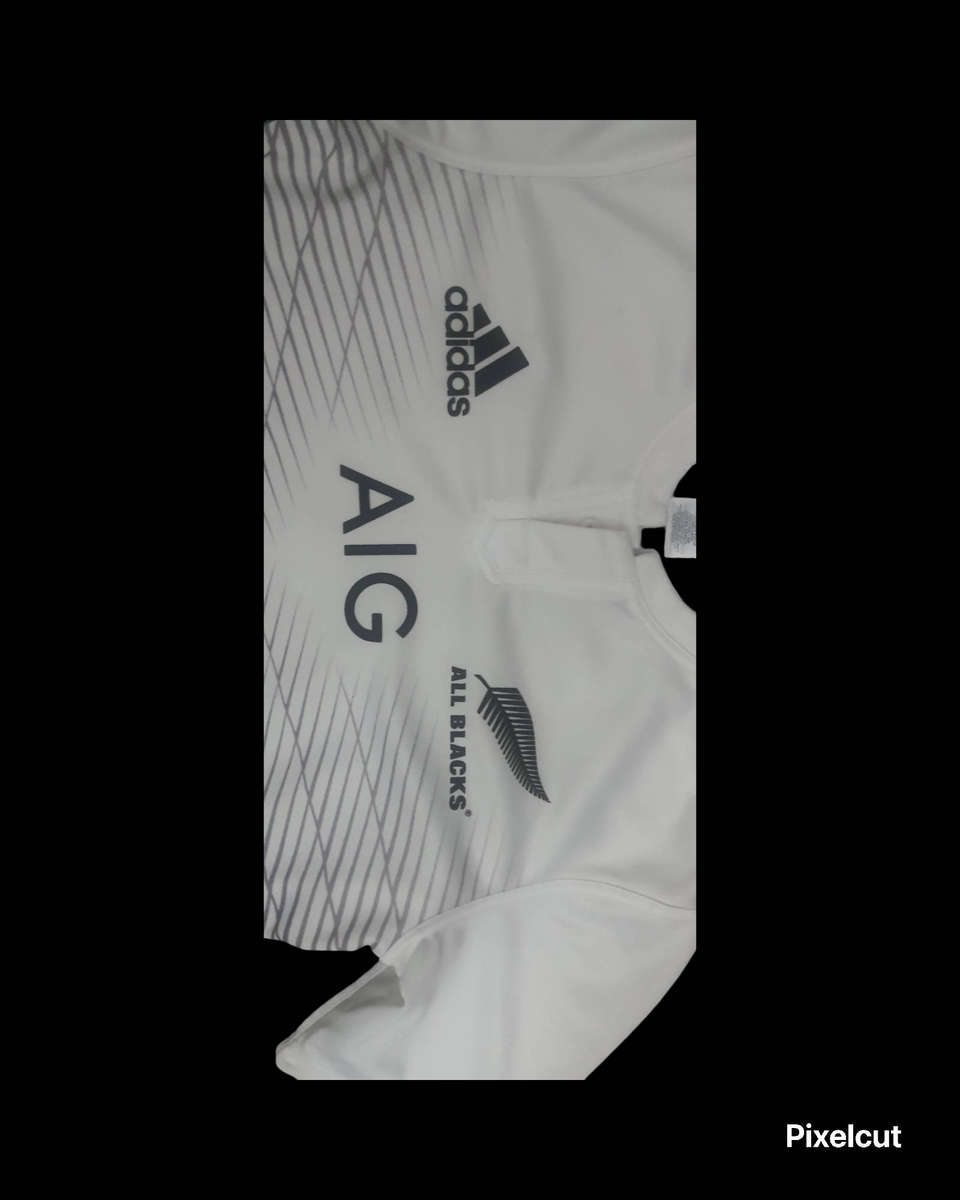 Super Rare All Blacks white edition jersey