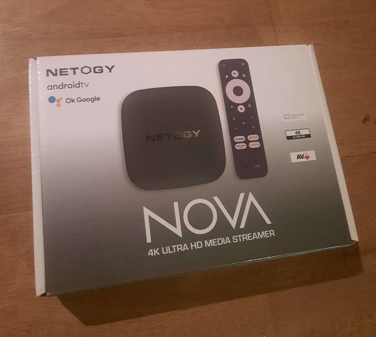 Netogy Nova 4K Ultra HD Android TV Box