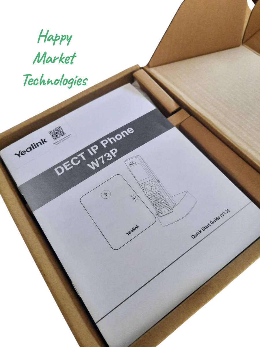 Yealink W73P High-Performance IP DECT Phone System