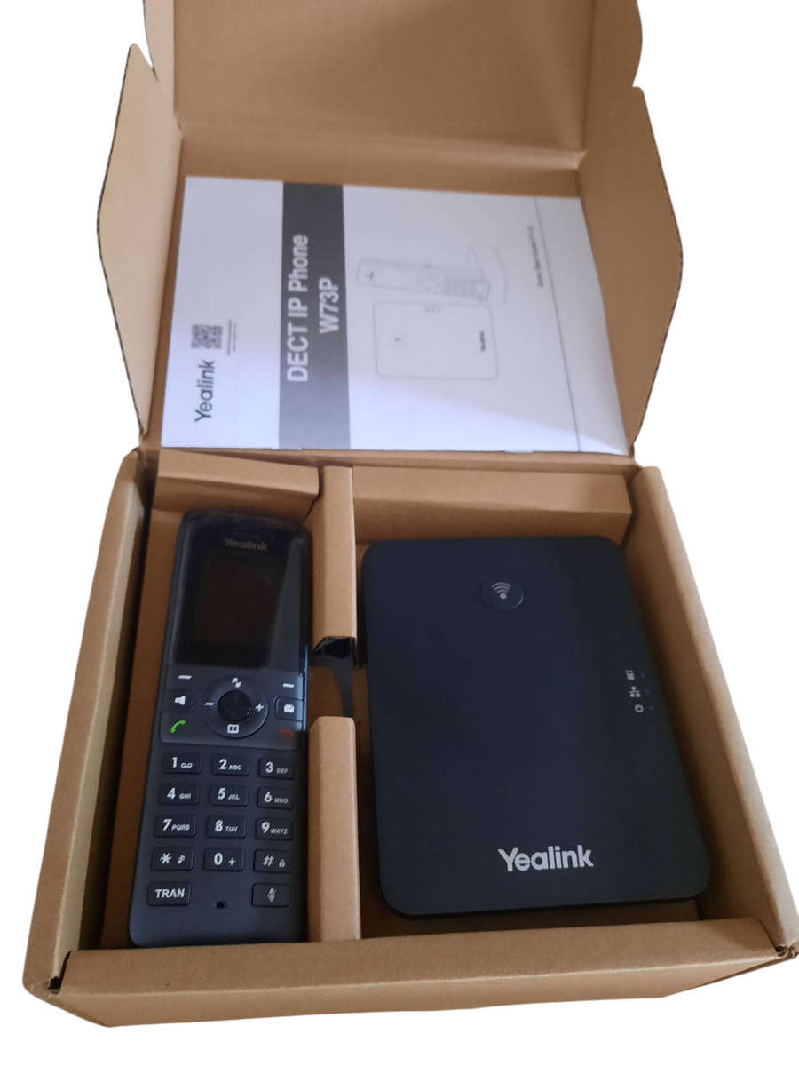 Yealink W73P High-Performance IP DECT Phone System